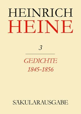 Helmut Brandt, Renate Francke - Gedichte 1845-1856, Inbunden