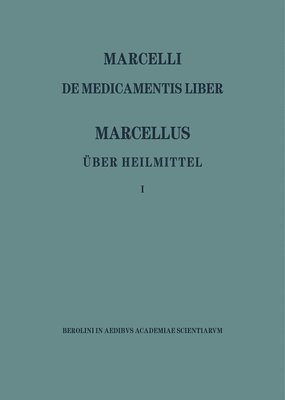 bokomslag Marcellus - Über Heilmittel 1