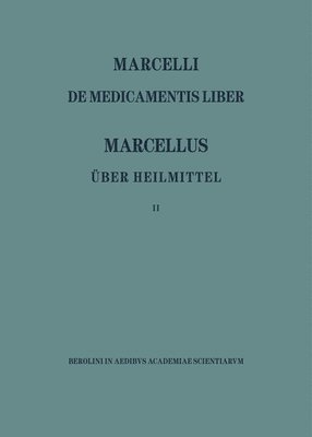 bokomslag Marcellus - Über die Heilmittel 2