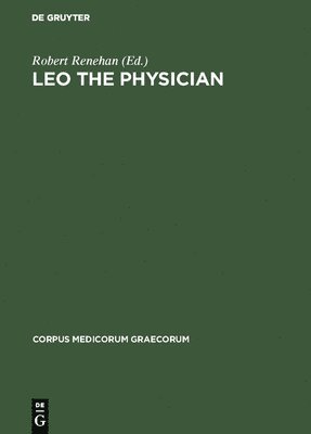 Leo the Physician: 'Epitome on the Nature of Man' 1