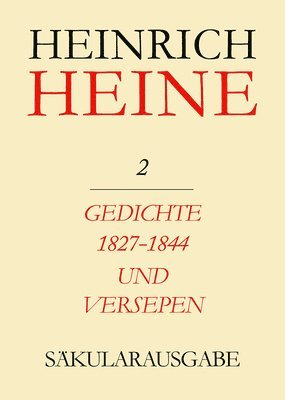 Gedichte 1827-1844 Und Versepen