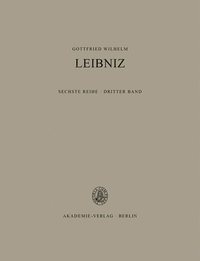 bokomslag Sämtliche Schriften und Briefe, BAND 3, Sämtliche Schriften und Briefe (1672-1676)
