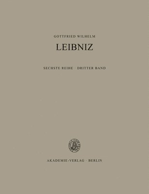 Sämtliche Schriften und Briefe, BAND 3, Sämtliche Schriften und Briefe (1672-1676)
