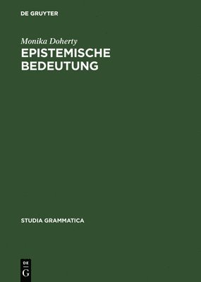 Michael Doherty - Epistemische Bedeutung, Häftad