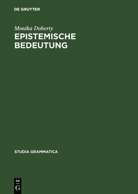 bokomslag Epistemische Bedeutung