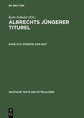 Ken Nyholm - Albrechts Juengere Titurel, Inbunden