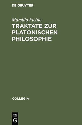bokomslag Traktate Zur Platonischen Philosophie