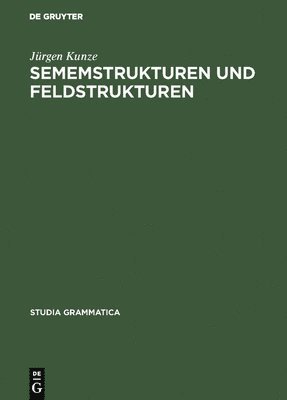 bokomslag Sememstrukturen Und Feldstrukturen