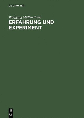 Erfahrung Und Experiment Studien Zu Theorie Und Geschichte DES Essayismus 1