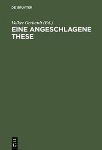 bokomslag Eine angeschlagene These