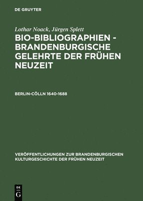 Lothar Noack, Jurgen Splett - Bio-Bibliographien, Inbunden