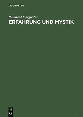 bokomslag Erfahrung Und Mystik