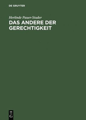 bokomslag Das Andere der Gerechtigkeit