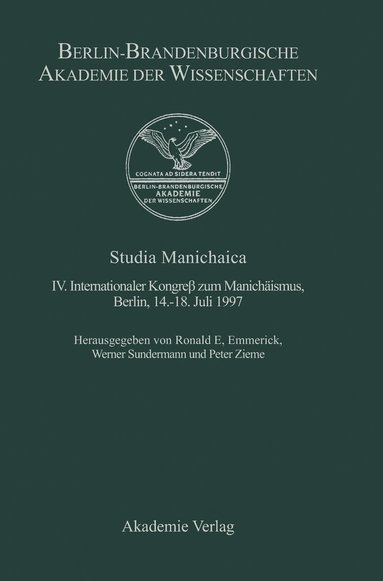 bokomslag Studia Manichaica