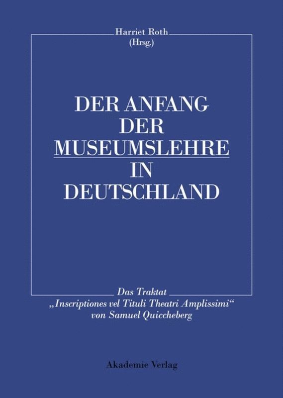 Anfang der Museumslehre in Deutschland
