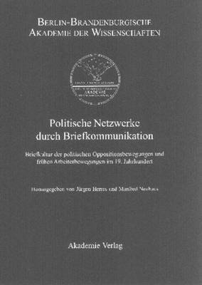 bokomslag Politische Netzwerke durch Briefkommunikation