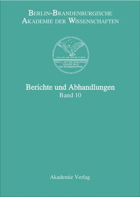 Berichte und Abhandlungen, Band 10
