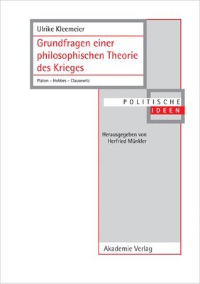 bokomslag Grundfragen einer philosophischen Theorie des Krieges