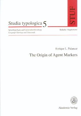 Enrique L Palancar - The Origin of Agent Markers, Häftad