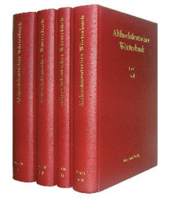 Althochdeutsches Wrterbuch. Band I: A-B 1
