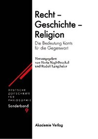 bokomslag Recht - Geschichte - Religion