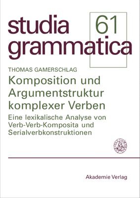 bokomslag Komposition und Argumentstruktur komplexer Verben