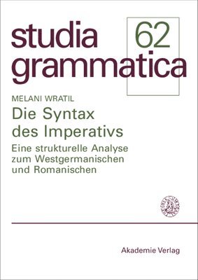 bokomslag Die Syntax des Imperativs