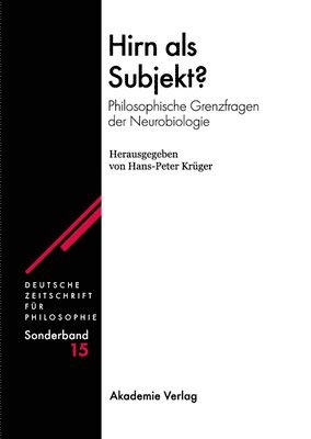 Hans-Peter Krüger - Hirn als Subjekt?, Inbunden