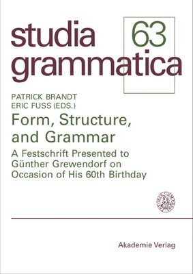 Form, Structure, and Grammar 1