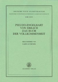bokomslag Pseudo-Engelhart von Ebrach. Das Buch der Vollkommenheit
