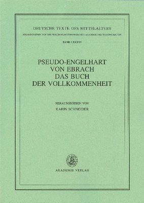 Karin Schneider - Pseudo-Engelhart Von Ebrach, Häftad