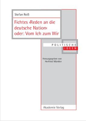 bokomslag Fichtes &gt;Reden an Die Deutsche Nation