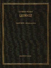 bokomslag Gottfried Wilhelm Leibniz. Smtliche Schriften und Briefe, BAND 6, Gottfried Wilhelm Leibniz. Smtliche Schriften und Briefe (1695-1697)