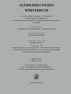 Band V: K-L, 11. Lieferung (Fir-Leiten Bis Lib)