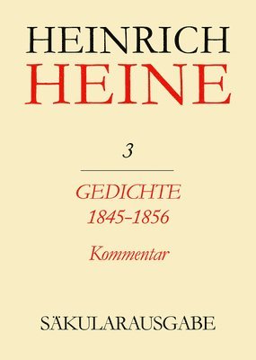 Gedichte 1845-1856. Kommentar 1