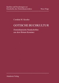 bokomslag Gotische Buchkultur