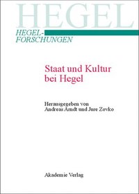 bokomslag Staat Und Kultur Bei Hegel
