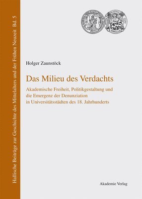 Holger Zaunstöck - Milieu des Verdachts, Inbunden