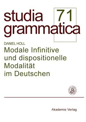 Modale Infinitive Und Dispositionelle Modalitat Im Deutschen 1
