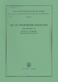 bokomslag Die St. Georgener Predigten