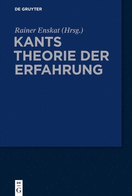 Rainer Enskat - Kants Theorie der Erfahrung, Inbunden