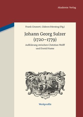Johann Georg Sulzer (1720-1779) 1