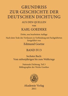 Sechstes Buch: Vom Siebenjährigen Bis Zum Weltkriege