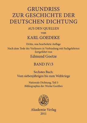 Sechstes Buch: Vom Siebenjhrigen Bis Zum Weltkriege 1