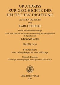 bokomslag Sechstes Buch: Vom Siebenjhrigen Bis Zum Weltkriege