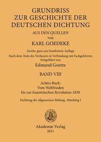 bokomslag Achtes Buch: Vom Weltfrieden Bis Zur Franzsischen Revolution 1830