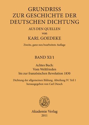 bokomslag Achtes Buch: Vom Weltfrieden Bis Zur Franzsischen Revolution 1830