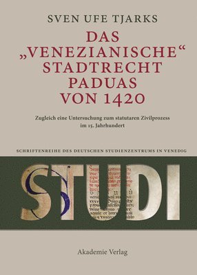 bokomslag Das Venezianische Stadtrecht Paduas Von 1420