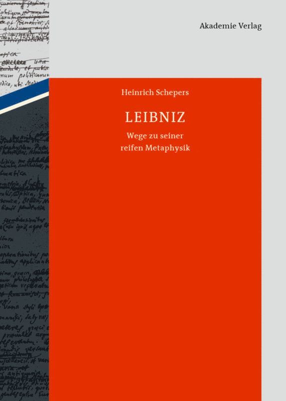 Heinrich Schepers - Leibniz, Inbunden