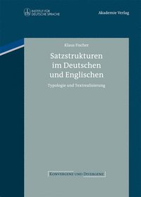 bokomslag Satzstrukturen im Deutschen und Englischen